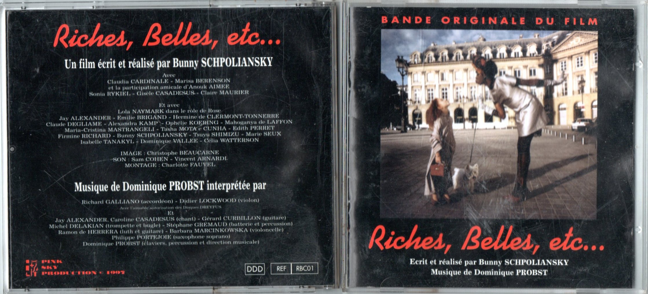 BANDE ORIGINALE DU FILM Riches, Belles, Etc… Barbara Marcinkowska (Violoncello) 1998