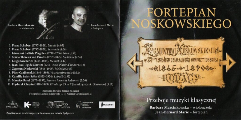 FORTEPIAN NOSKOWSKIEGO Przeboje Muzyki Klasycznej Barbara Marcinkowska (Violoncello)
